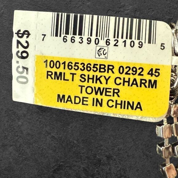 INC International Concepts Silver Tone and Multicolor Fringe Charm Jewelry Set - Picture 3 of 4